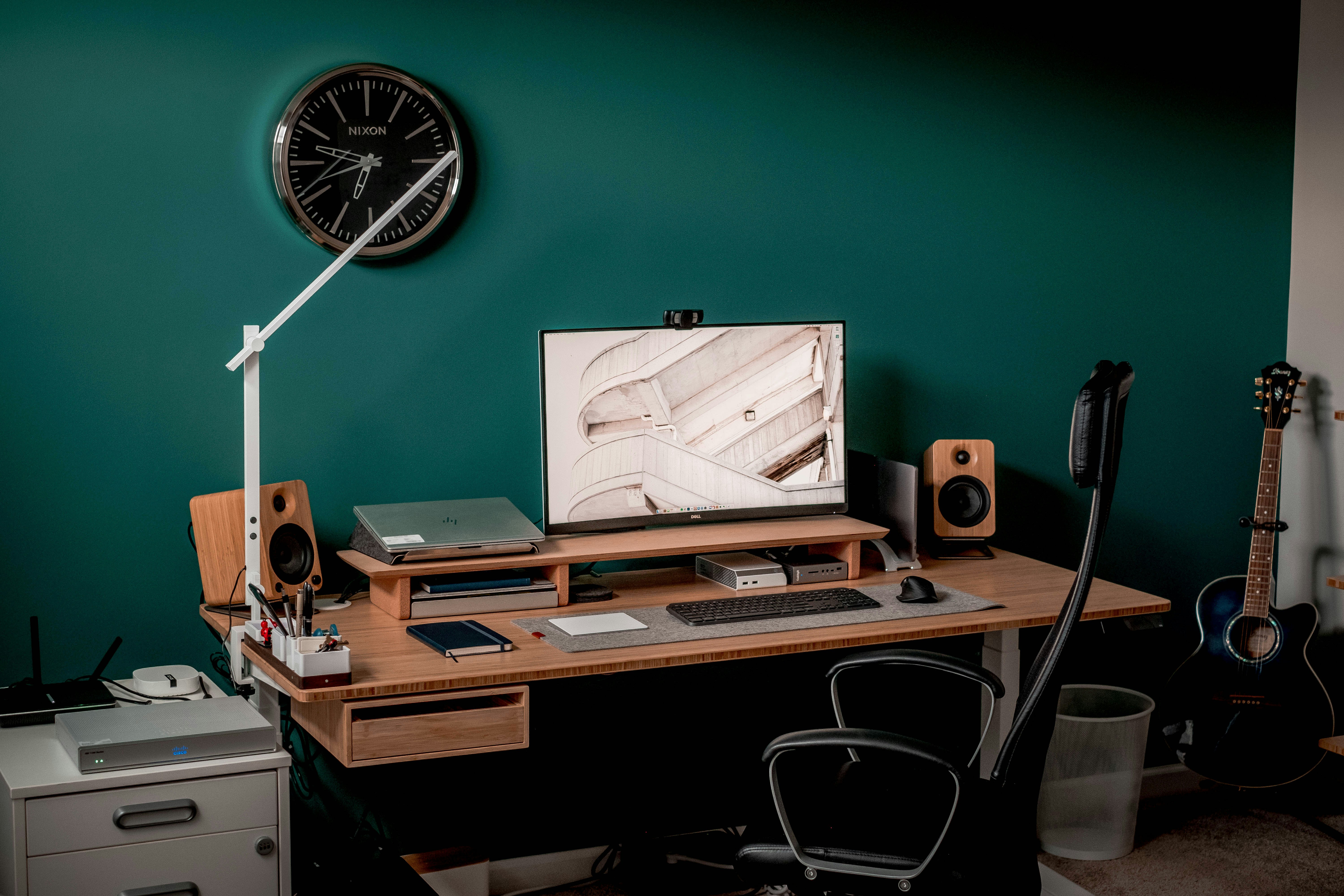 Professional workspace showcasing quality craftsmanship